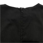 H&M  Black Fitted Top With Cap Sleeves Photo 3