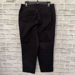 Talbots Women’s  PERFECT CROP CURVY black color casual pants Size 6 Photo 1
