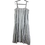 Jenni Kayne  Tiered Maxi‎ Dress Size L Yacht Wife Summer Picnics Quiet Luxury Photo 1