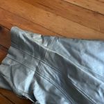 Worthington Metallic Blazer leather silver champagne vintage large Photo 5