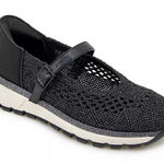 Kenneth Cole Reaction Kuerq EZ Mary Jane Sneakers in Black Knit, Size 5 Photo 0