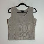 Ming Wang  grey sleeveless sweater tank Photo 0