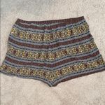 H.I.P. Boho Hippie Floral Pull On Loose Fit Women's Shorts 3X Photo 4