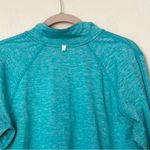 Nike Running Quarter Zip Long Sleeve Teal Top Size Large Photo 7