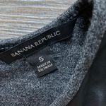 Banana Republic  Faux Leather Ponte Tank Top S Photo 4