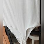 Veronica Beard  Modal bodysuit ribbed turtleneck sleeveless knit neutral capsule Photo 5