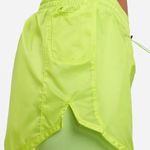 Nike Icon Clash Tempo Luxe Women's Mid-Rise Running Shorts Atomic Green NWT Photo 6