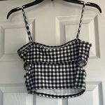 Caution to the Wind 💝Gingham plaid cutout cami crop top💝 Photo 3