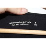 Abercrombie & Fitch Womens Soft AF Black Long Sleeve V-Neck Bodysuit Size Small Photo 2