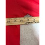 Maeve Anthropologie Red Long Sleeve Ruffle Cuff Crop Top Bell Sleeve Boho Retro‎ Photo 5