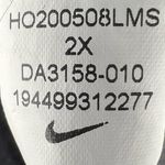 Nike Air Dress Black Long Sleeve Logo Spell Out Streetwear Tunic Stretch Size 2X Photo 6