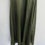 Galina Signature Olive Green Midi Dress Size 6 Photo 2