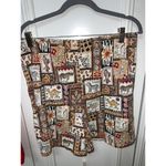 Women's Medium Shorts 2 Piece Set Geranium Red & Animal Print Casual Photo 10