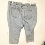 Good American  Womens Plus Size High Rise Straight Leg Lightwash Jeans Straight Photo 3