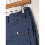 prAna  Womens Navy Blue Shorts Standard Fit Size 6 Photo 3