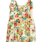 Abercrombie & Fitch Abercrombie Fitch Y2K Floral Babydoll Dress Size M Cottagecore Fairy Bloomcore Photo 0