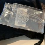 Macy's Macy’s Fine Silver Cubic Zirconia Heart Pendant Necklace 18” NWT Photo 1