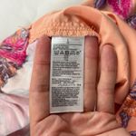 Old Navy Peach Pink Floral Lightweight Wide Leg Playa Pant L Photo 4