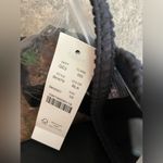 J.Crew  Scrunchie Sweetheart Bikini Top Black Size 3X Photo 1