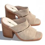 Sol Sana Dice Mule Taupe Suede Size 37 Photo 3