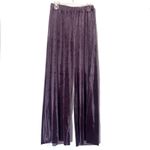 Zenana Outfitters Velvet Wide Leg Pants Medium Photo 1