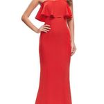 La Femme  Red Prom Dress Photo 1