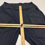 Halara Pants Womens Large Black Wide Leg Cropped Pants Flowy Palazzo Photo 4