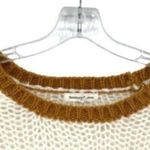 Newbury Kustom Chunky Oversized Sweater Knit Neutral Colorblock Granola Girl Photo 11