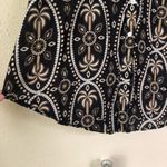 Haute Hippie  Ginny Dress M NWT Black w/ palm trees Photo 4