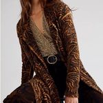 Free People Long Tiger Cardigan Photo 1