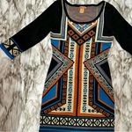 Flying Tomato  Women’s Sz M Southwestern Cowgirl Sweater Dress Art To Wear Aztec Photo 1