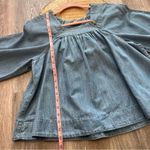 Madewell  denim‎ square neck top Photo 4