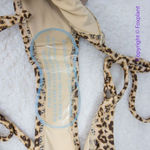 Thrills NEW Free People x mild animal print string bikini bottom, USA XS Photo 8