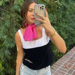 Free People Beautiful pink bandana/ scarf Photo 2