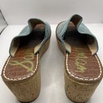 Sam Edelman  Shoes blue suede Ranger Platform Sandal size 9.5M E9 Photo 5