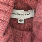 Something Navy  Isla Fringe Turtleneck Sweater Photo 5