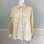 Levi's NWT Levi Strauss Effortless Essential The Western Shirt Oversized Size Medium Photo 1