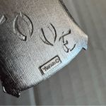 Trifari Ming Series Pagoda Symbol Black Pendant Enameled Signed Vintage LOVE Photo 3