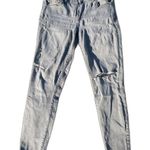 Warp + Weft Gray JFK New York City Skinny Jeans Size 28x28 Cropped Ankle Photo 1