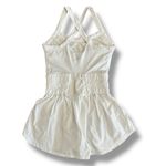 Free People  Movement FP Movement‎ White Romper Small Cross Back Skirted Playsuit Photo 5