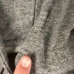 Tailgate Atlanta Braves Womens L Gray Hooded Pullover Logo Sweatshirt Pockets Photo 6