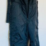 Vintage Emilio D'Italia Black Ski Snow Bib Adjustable Overalls Pants Women Photo 6