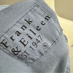 Frank & Eileen Gabi Popover Shirt Top Blouse Denim Blue SAMPLE Small S Photo 5