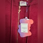 YITTY  Pet Me Heart Pocket Onesie Color: Merlot Large New Photo 1