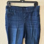 Nine West  Blue Skinny Jeans Elastic Waistband Stretch Photo 2