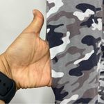 Umgee  camouflage medium t-shirt dress short sleeve w/pockets side slits Photo 3