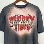 Gildan Grey Halloween Graphic Crew Neck T-Shirt Photo 2
