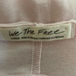 We The Free  Free People blush pink Sonnet short sleeve size large t-shirt. Photo 4