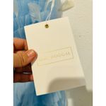 Mac Duggal  20529 Powder Blue Strapless Feathers Short Tulle Dress NWT sz 6 Photo 12