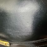 Christian Dior Dior Vintage Trotter Logo Leather Shoulder Bag Black Photo 6